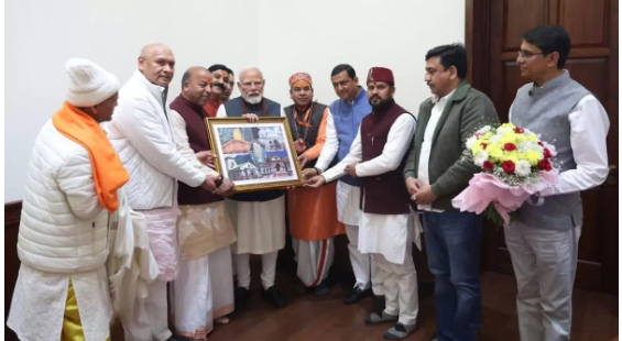 चारधाम के कपाट खुलने के अवसर पर प्रधानमंत्री को किया आमंत्रित, सांसद अनिल बलूनी की अगुआई में मुलाकात