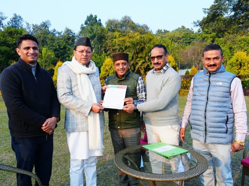 यमुनोत्री विधान सभा के प्रतिनिधिमंडल की मांग पर सीएम ने दिया आश्वासन