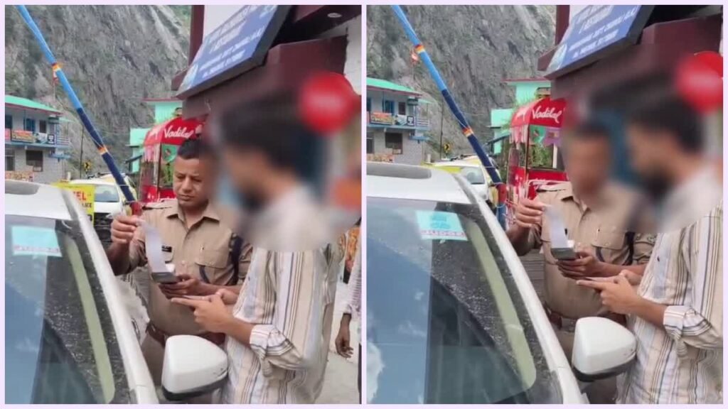 टोल बचाने के लिए वाहन में लगाया था जज का स्टीकर, पुलिस ने लिया सख्त एक्शन